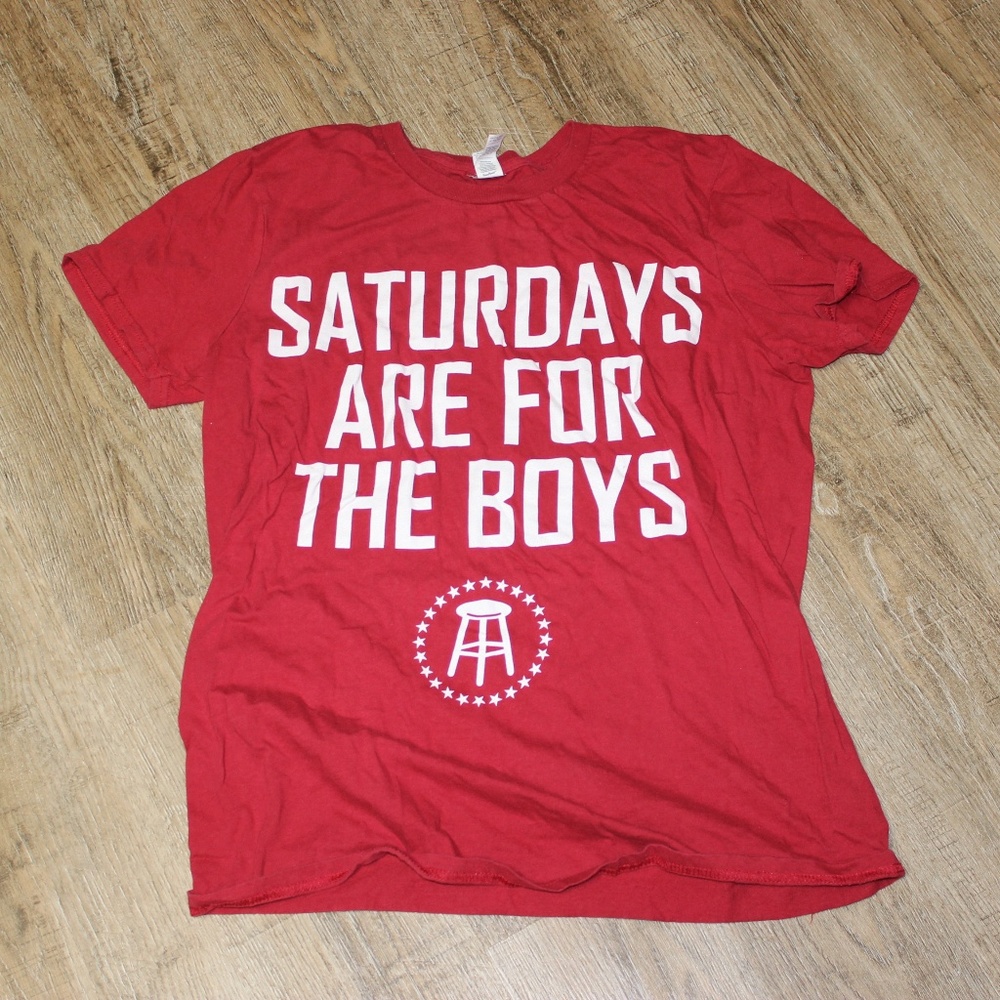 Barstool Sports Red SAFTB shirt